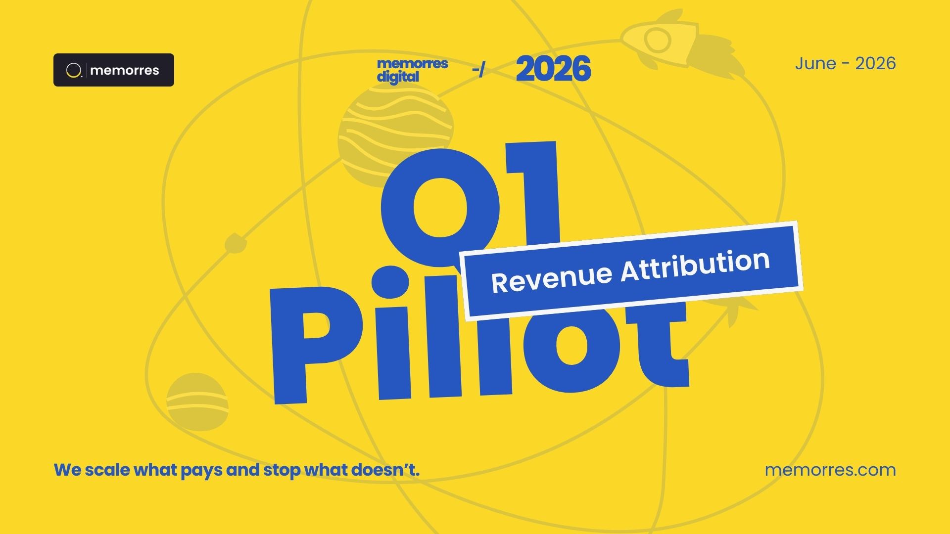 The marketing agenda for Q1 2026 is to close the loop with revenue attribution so we scale what pays and stop what doesn’t.